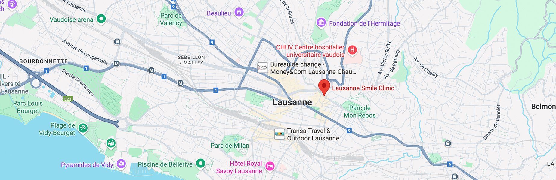 Lausanne Smile Home Maps